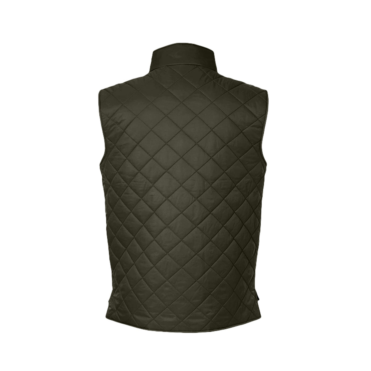 Iron Sight Puffer Vest in Rosin – back view