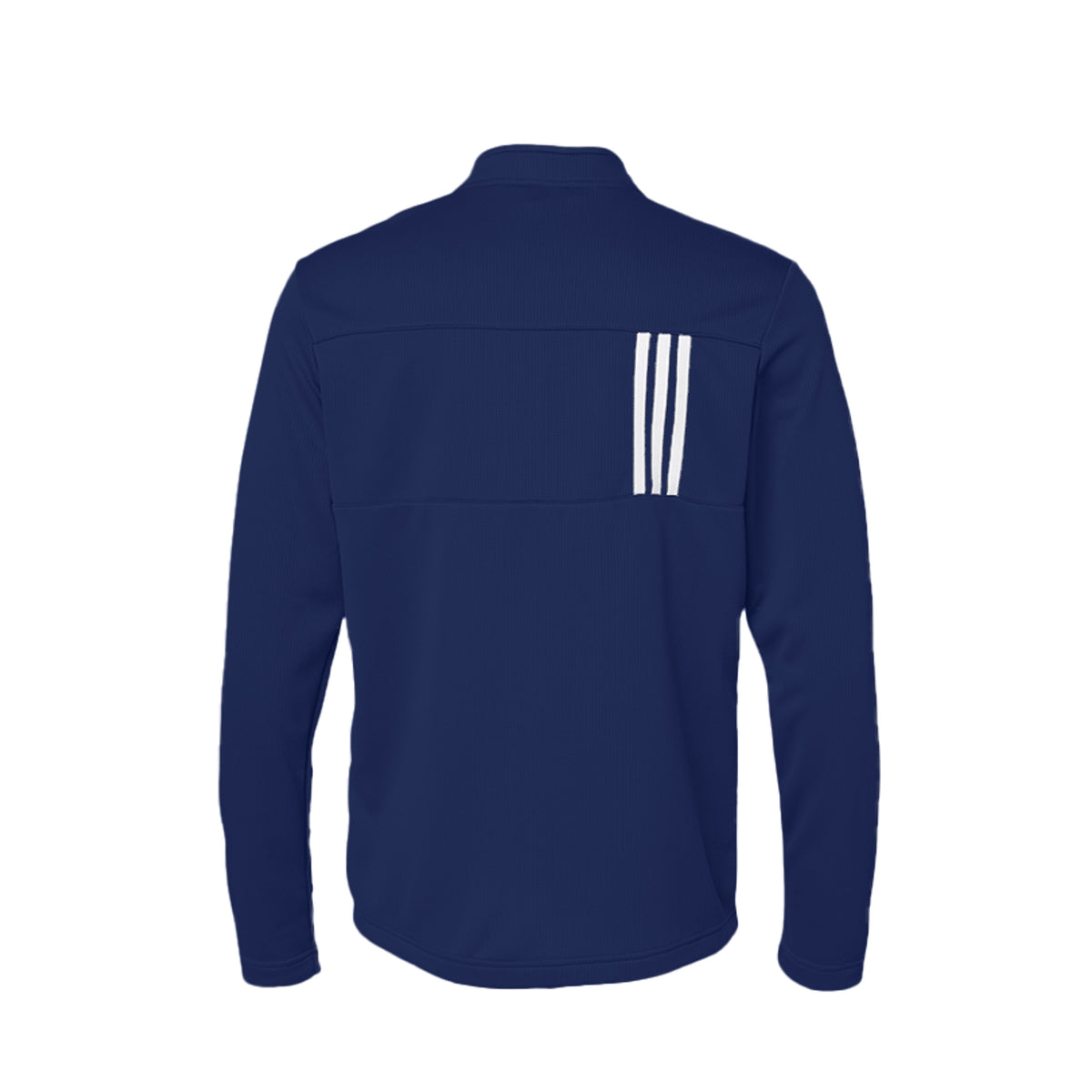 Iron Sight adidas 3-Stripes quarter-zip golf pullover back view