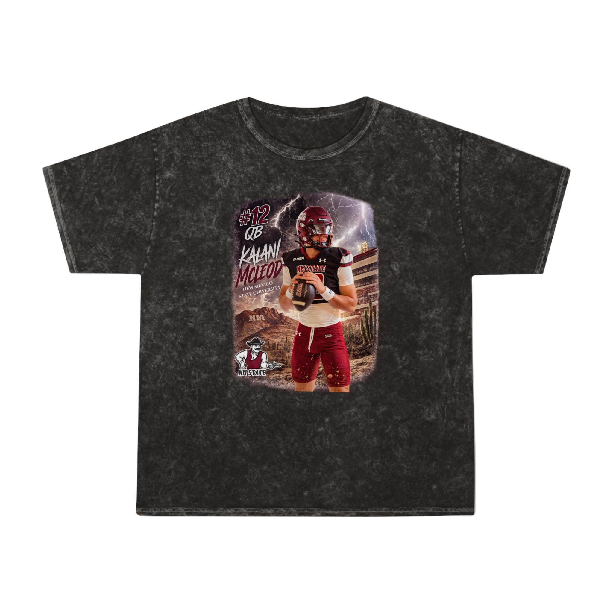 QB Kalani McLeod Mineral Wash Tee - Iron Sight Golf - image 1