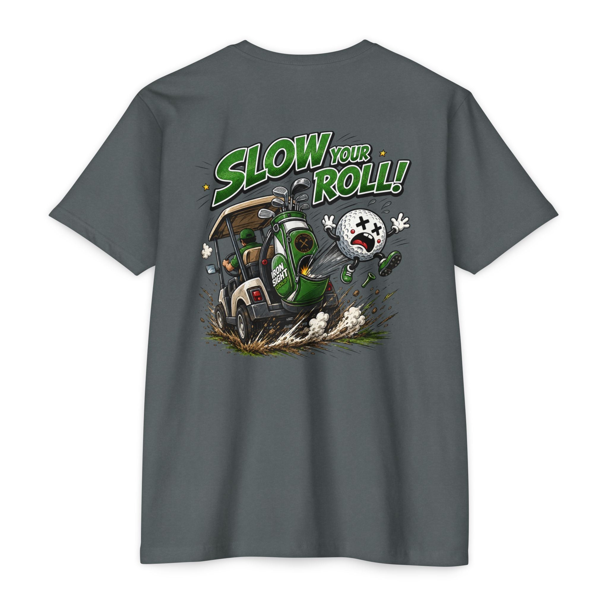 Slow Your Roll Bogey Bob Golf T-Shirt - image 2