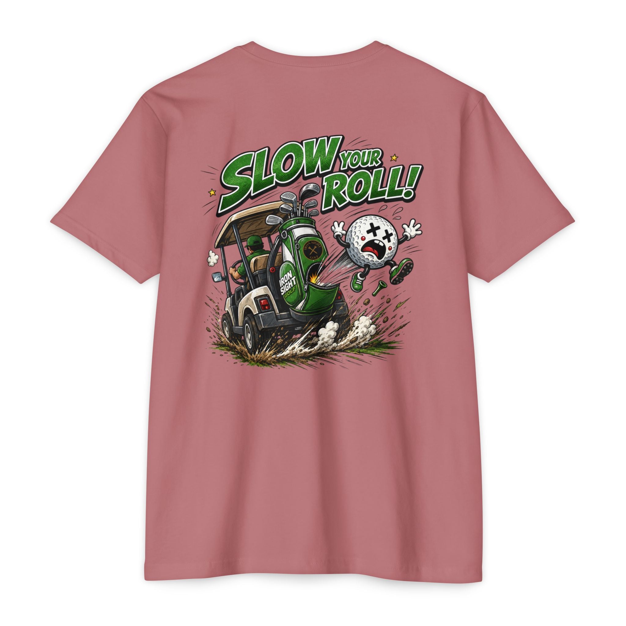 Slow Your Roll Bogey Bob Golf T-Shirt - image 5