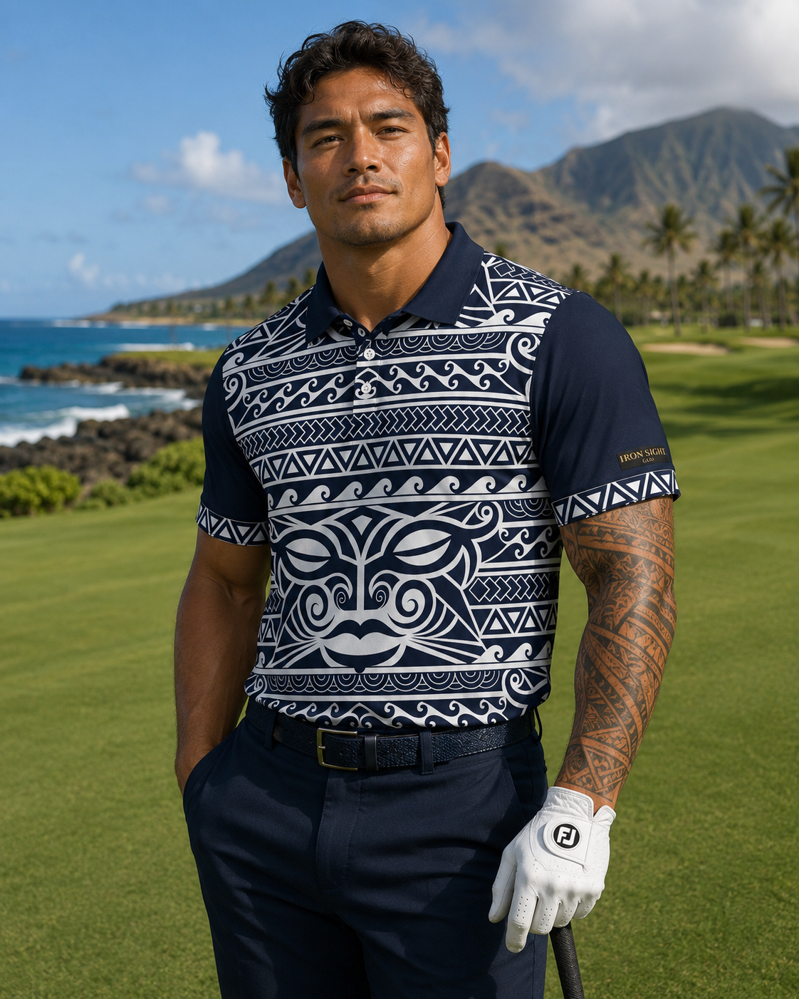 Tidal Warrior Performance Golf Polo - image 1