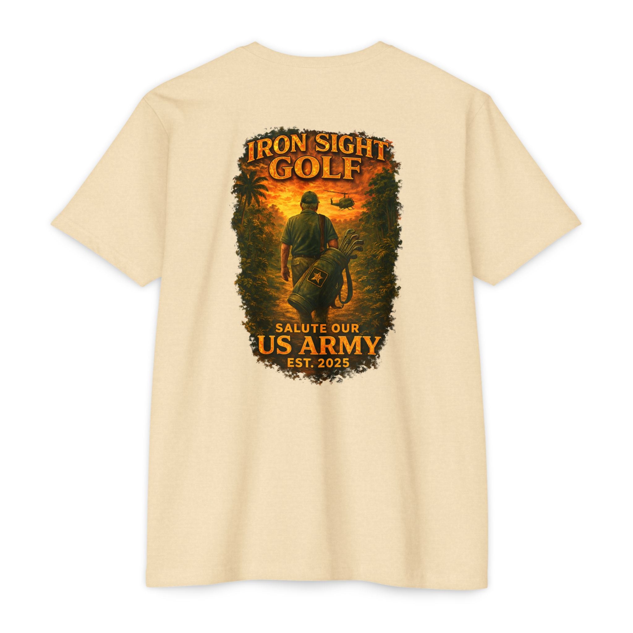 US Army Salute Our Veterans Golfing Is a Battle T-Shirt - image 2
