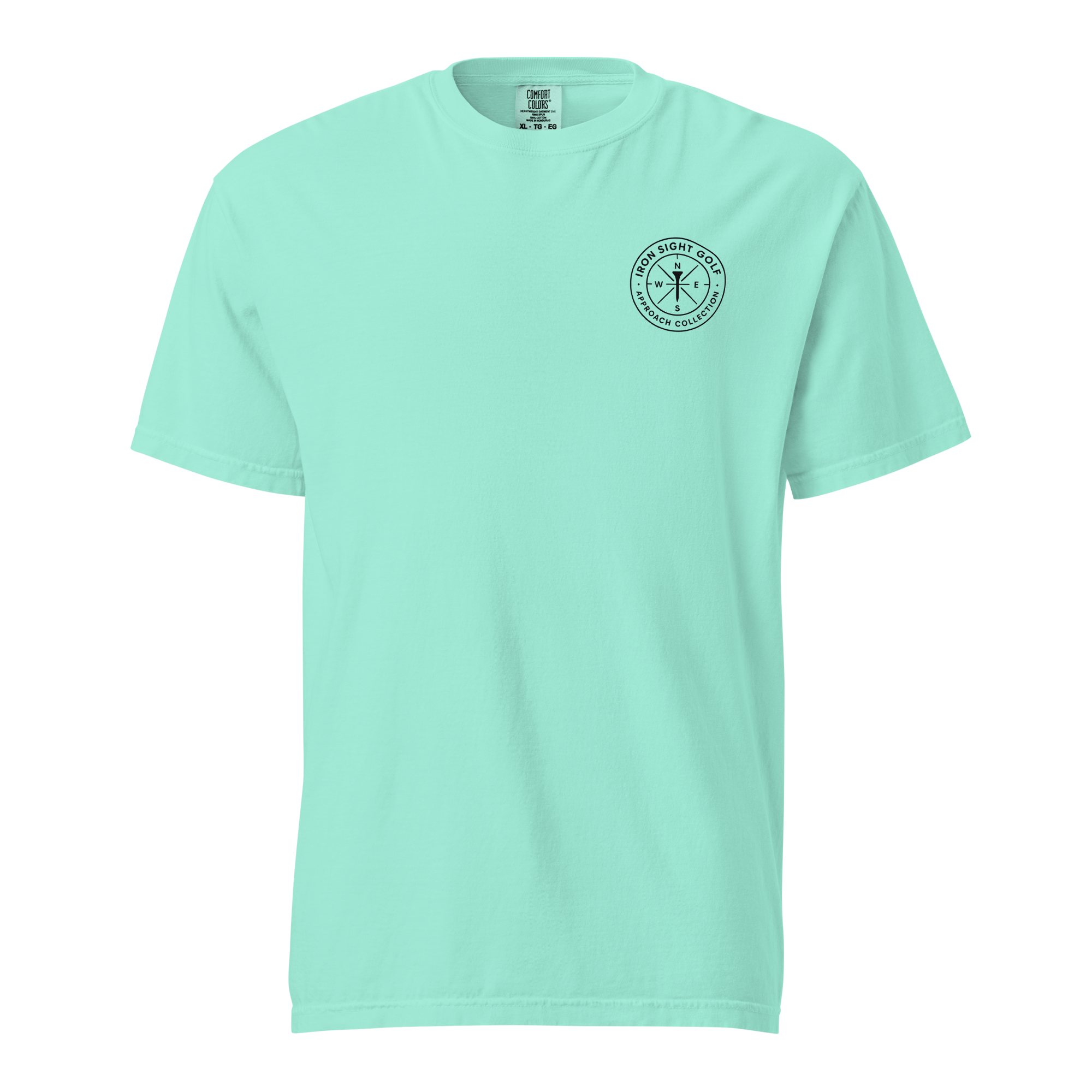 Coastal Approach Cotton Tee - Comfort Meets Style for Ultimate Relaxation - Iron Sight Golf