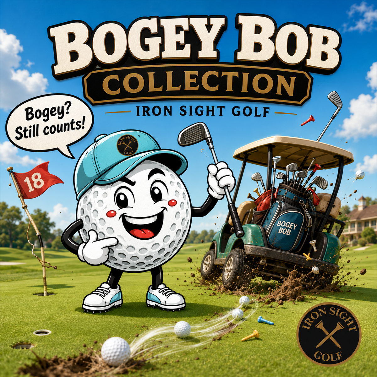 Bogey Bob Collection – Funny Golf Gear & Apparel