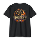 Trick or Tee Halloween golf T-shirt with witch and pumpkin graphic