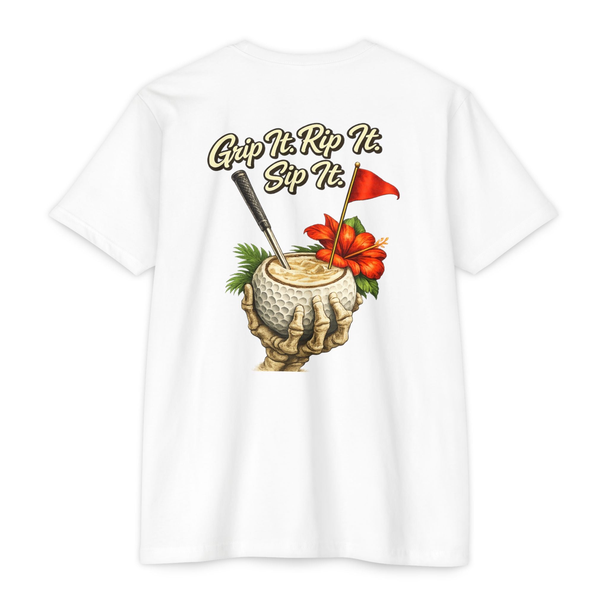 Grip It Rip It Sip It Golf Tee - 60/40 Next Level Performance - Iron Sight Golf