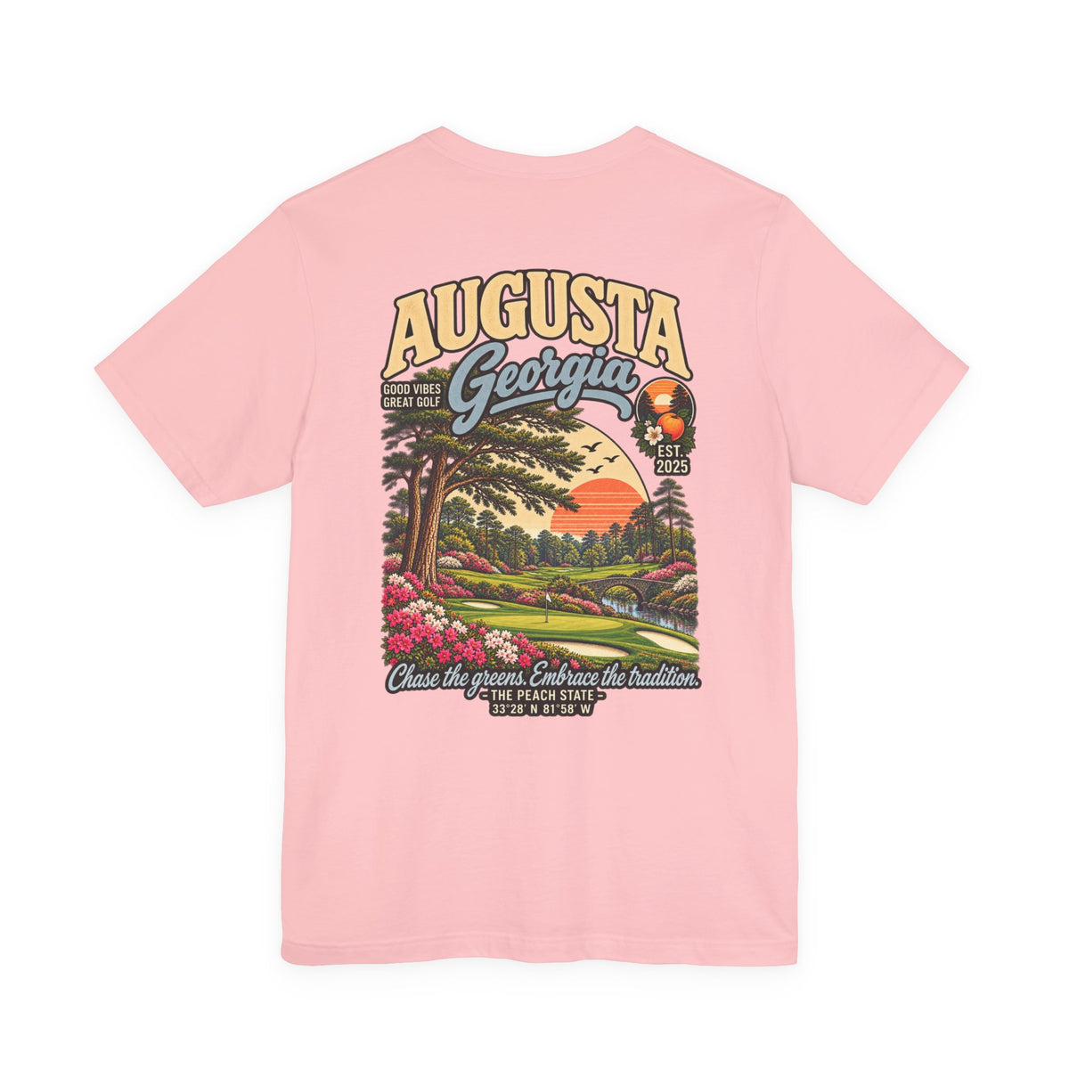 Augusta Georgia Golf T-Shirt by Iron Sight Golf – product image 14