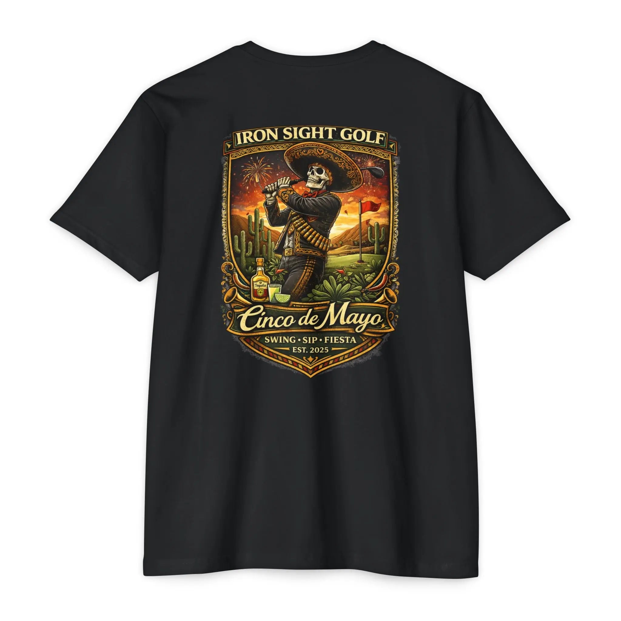 Cinco de Mayo 'The Iron Sight Golf Way' T-Shirt Printify