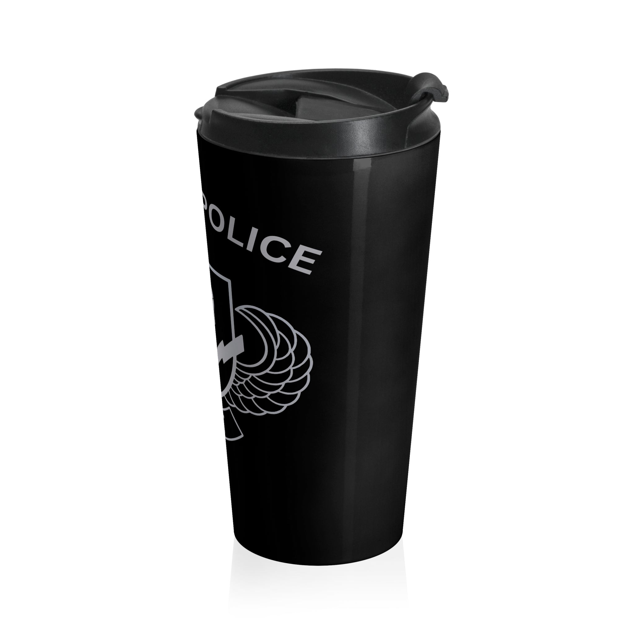 SWAT Black Stainless Steel Coffee Mug - Iron Sight Golf