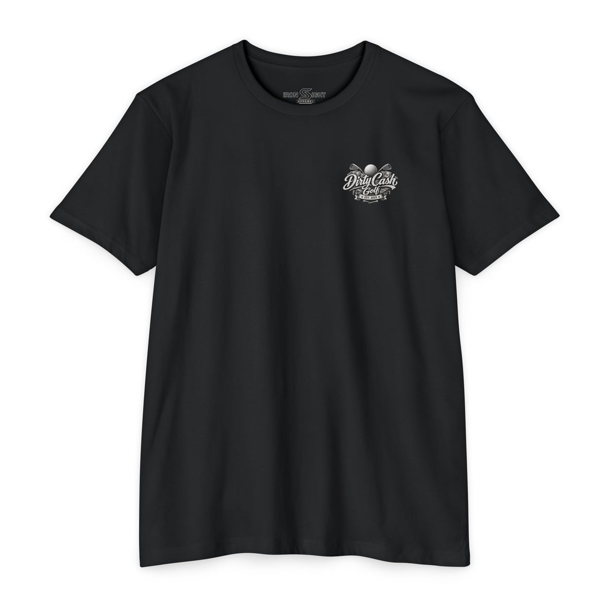 Dirty Cash Golf Pay Up Sucka golf T-shirt by Iron Sight Golf