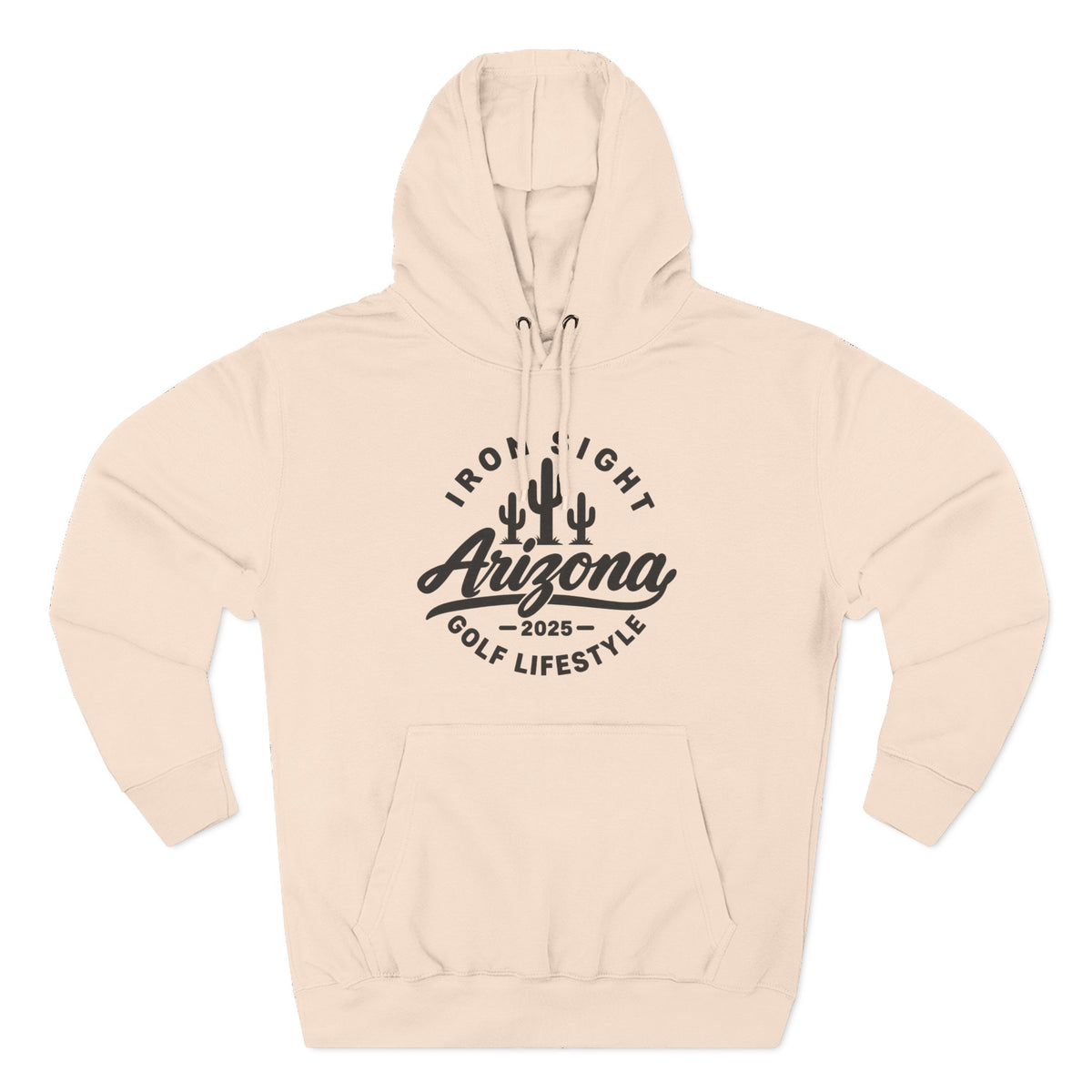 Arizona 2025 Golf Lifestyle Fleece Hoodie by Iron Sight Golf – product view 3