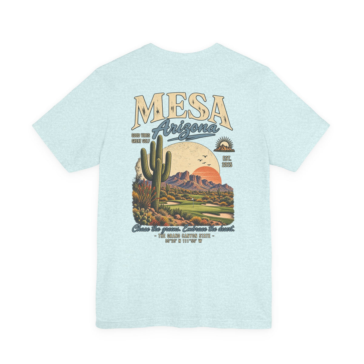 Mesa Arizona Golf T-Shirt by Iron Sight Golf – product image 12
