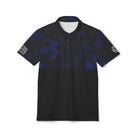 Iron Sight Golf – Blue Camo Over Black Performance Polo - Iron Sight Golf