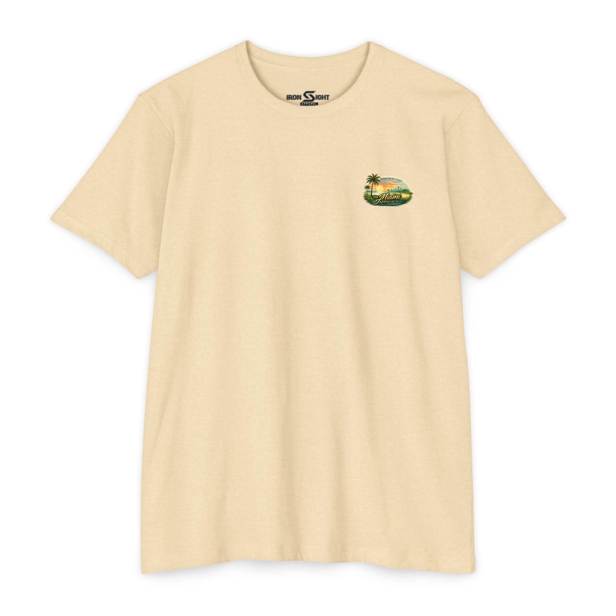 Miami Approach golf T-shirt by Iron Sight Golf