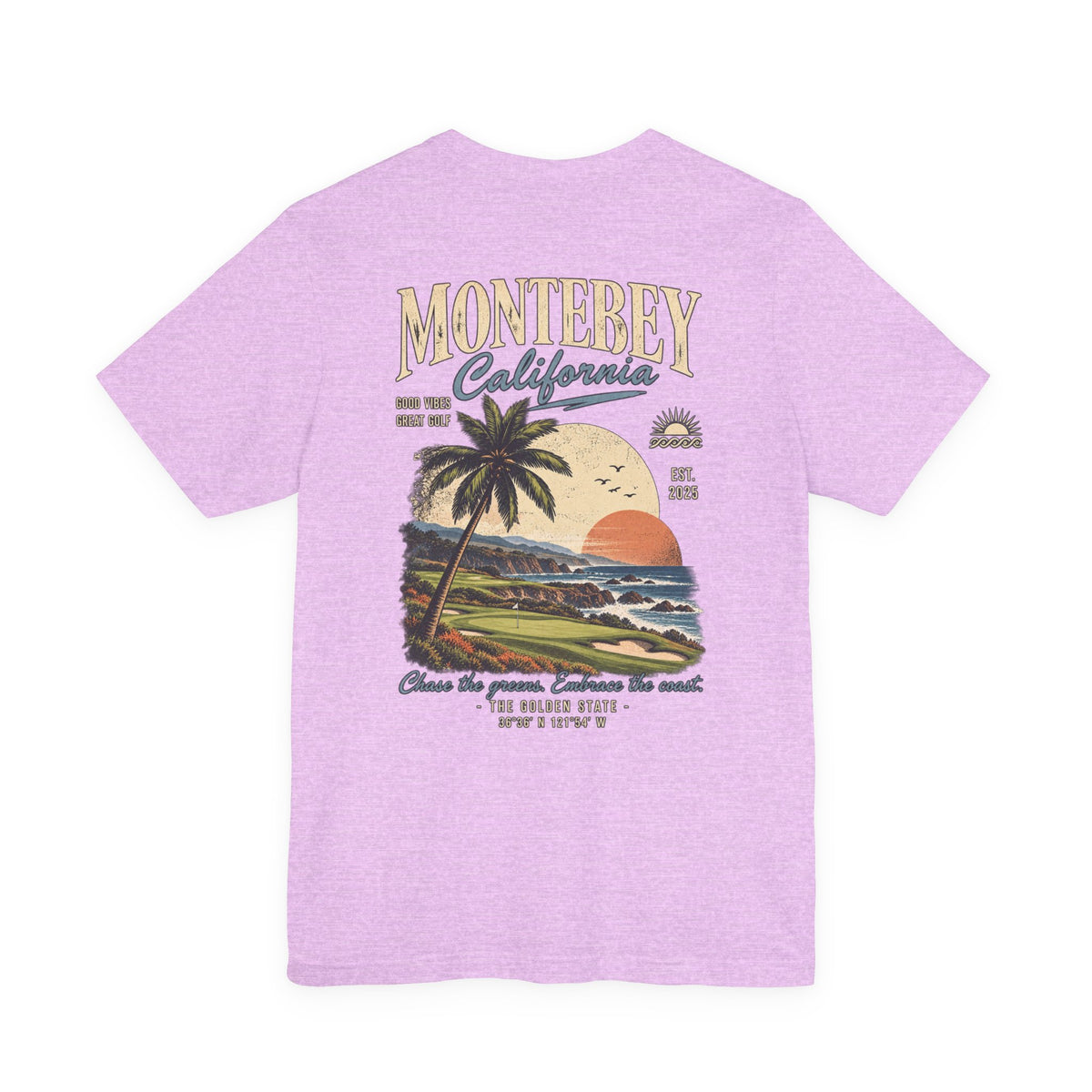 Monterey California Golf T-Shirt by Iron Sight Golf – product image 13