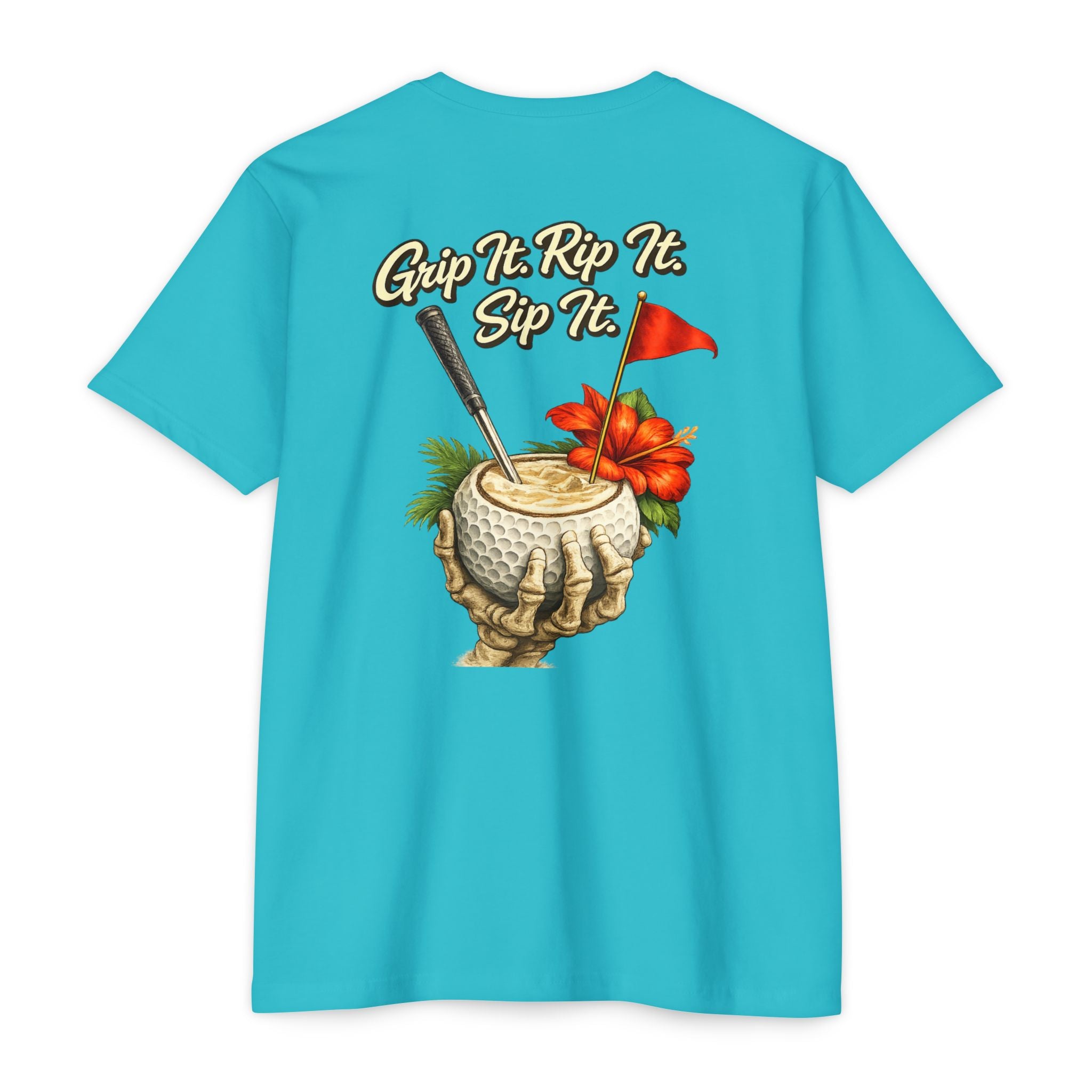 Grip It Rip It Sip It Golf Tee - 60/40 Next Level Performance - Iron Sight Golf