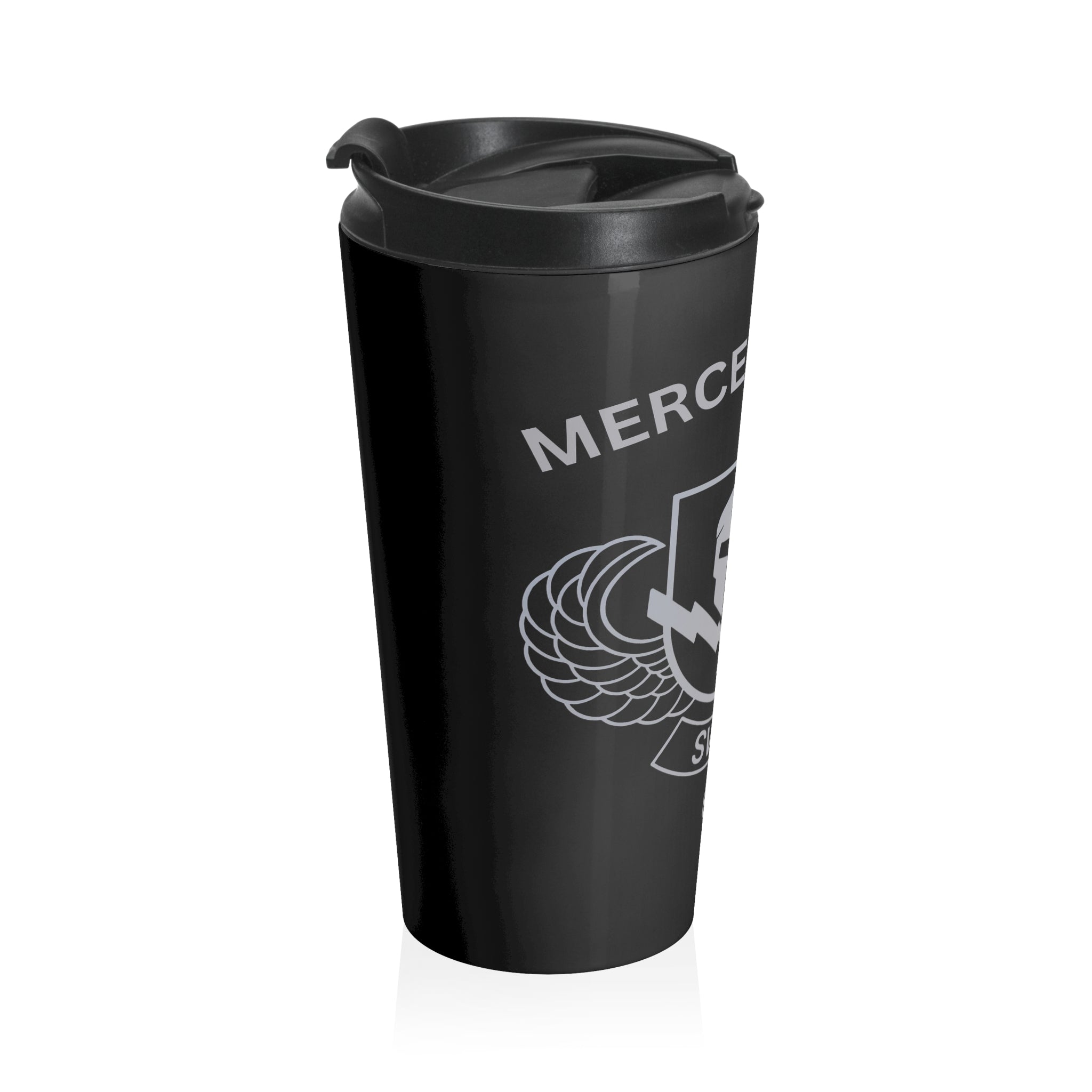 SWAT Black Stainless Steel Coffee Mug - Iron Sight Golf