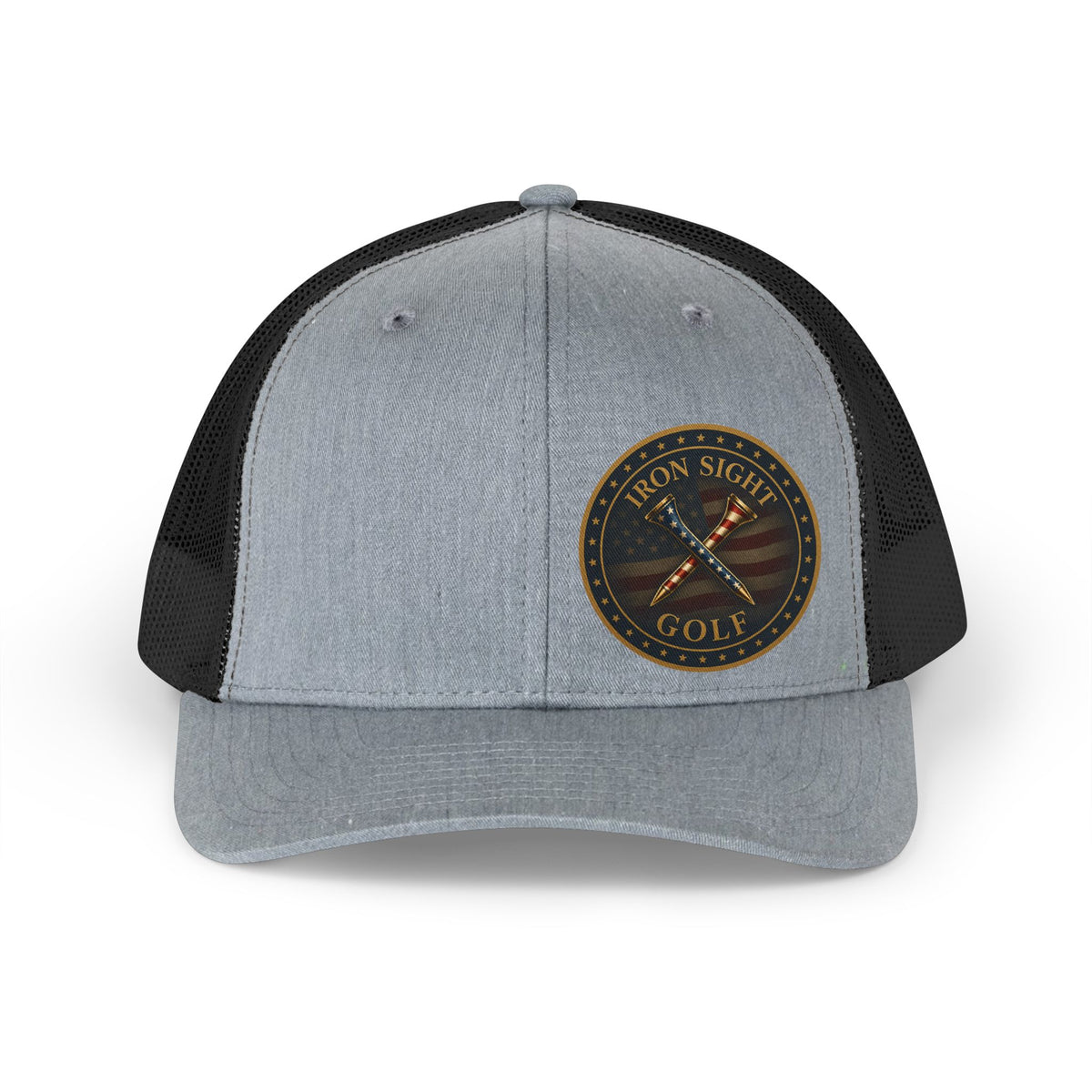 Iron Sight Golf American Flag Trucker Hat - product view 5