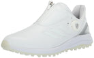 adidas Solarmotion women’s spikeless BOA golf shoes in Footwear White and Silver Metallic