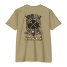 Iron Sight Golf Salute to Service T-shirt with military-inspired golf graphics