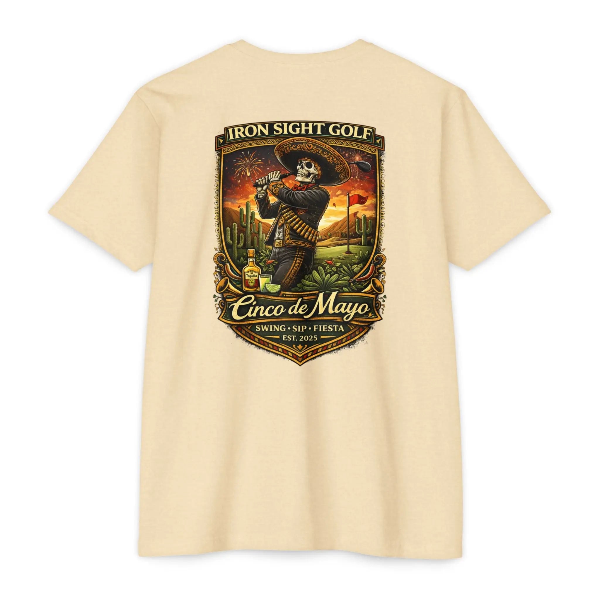 Cinco de Mayo 'The Iron Sight Golf Way' T-Shirt Printify