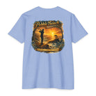 Pebble Beach Approach California coast golf lifestyle T-shirt by Iron Sight Golf