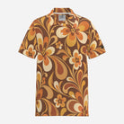 70s Floral Performance Golf Polo by Iron Sight Golf, product view