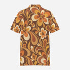 Iron Sight Golf retro floral short-sleeve golf polo