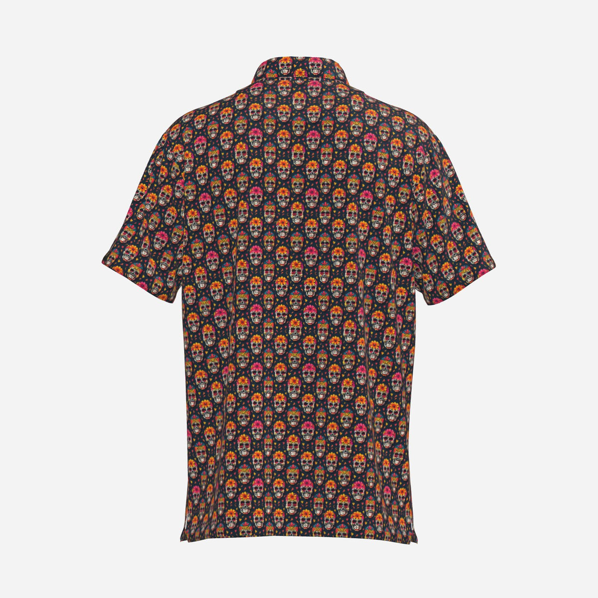 Day of the Dead Premium Golf Polo – alternate view 4