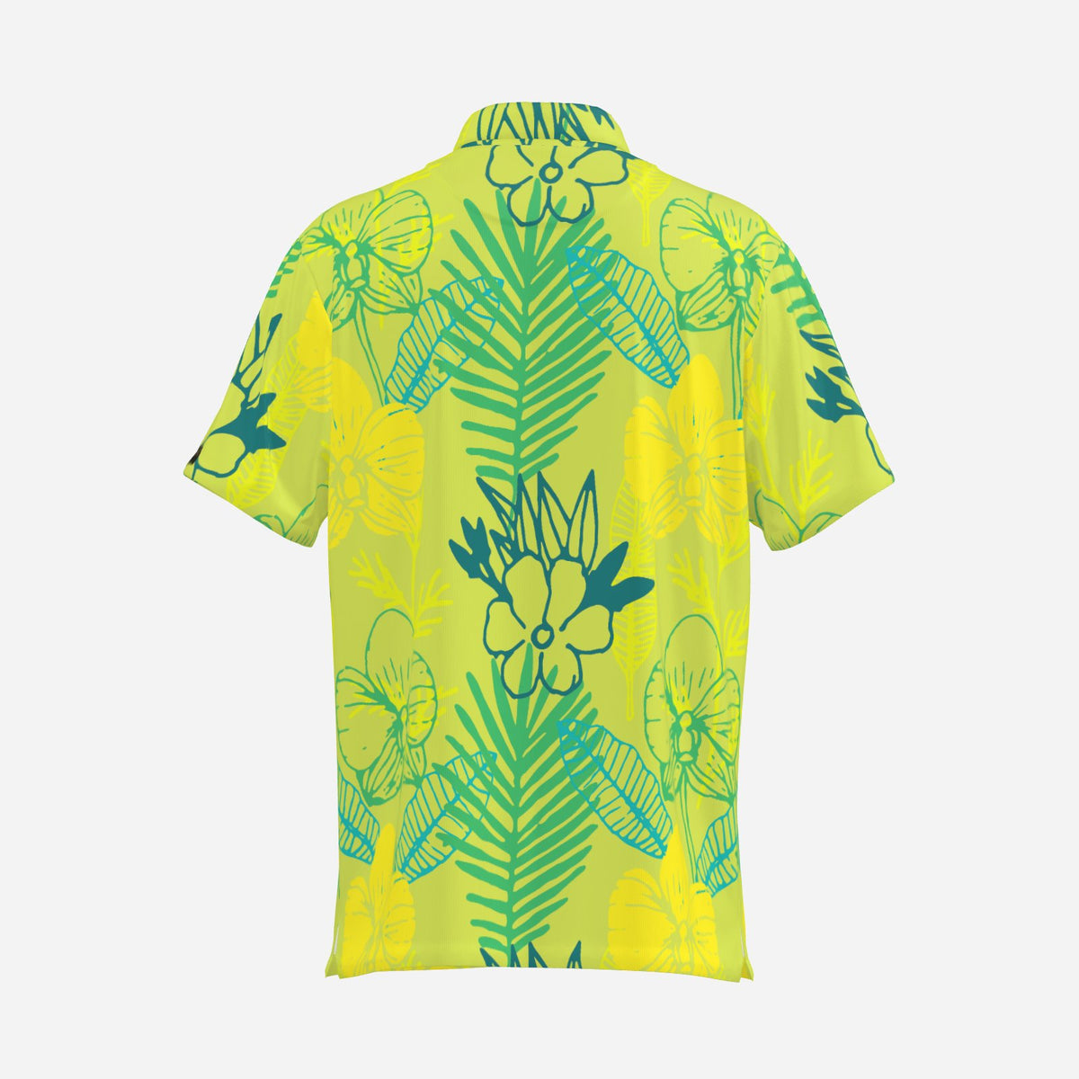 Tropical Sunshine Premium Golf Polo – alternate view 3