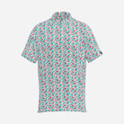 Tropical Birdie men's golf polo product view