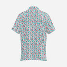 Tropical Birdie premium golf polo product view