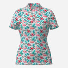 Women's Tropical Birdie golf polo product view