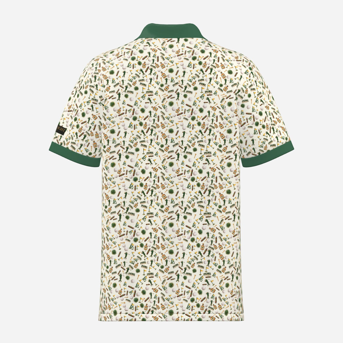 Padres de Golf Pattern Premium Golf Polo by Iron Sight Golf