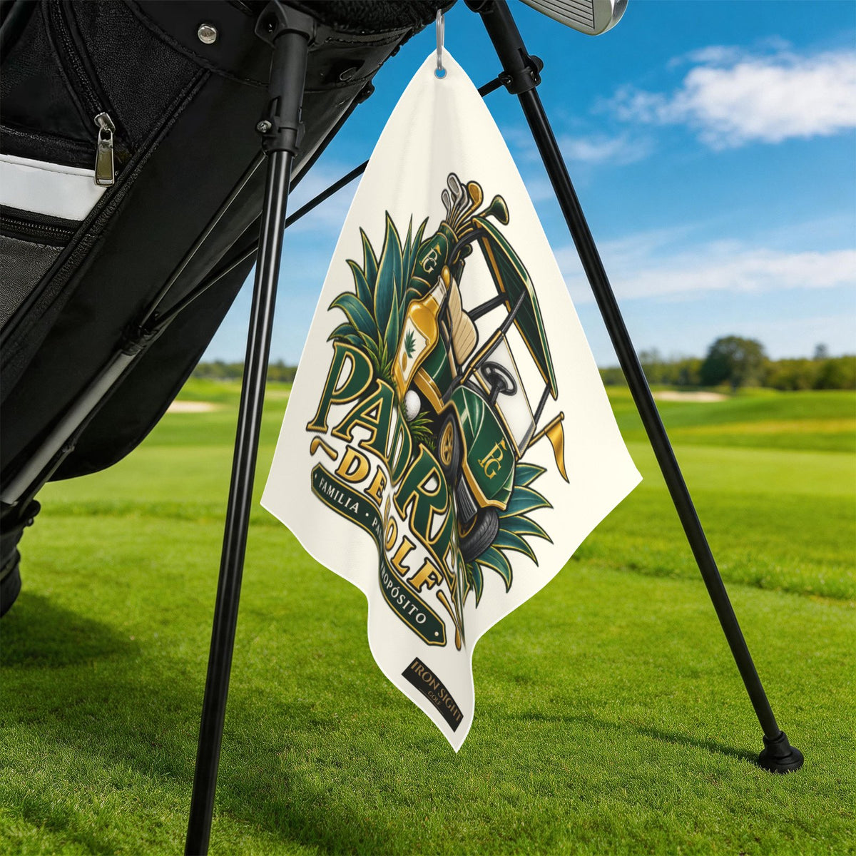 Padres de Golf Agave Golf Towel by Iron Sight Golf