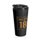 186.22 GVSU Black Stainless Steel Coffee Mug - Iron Sight Golf