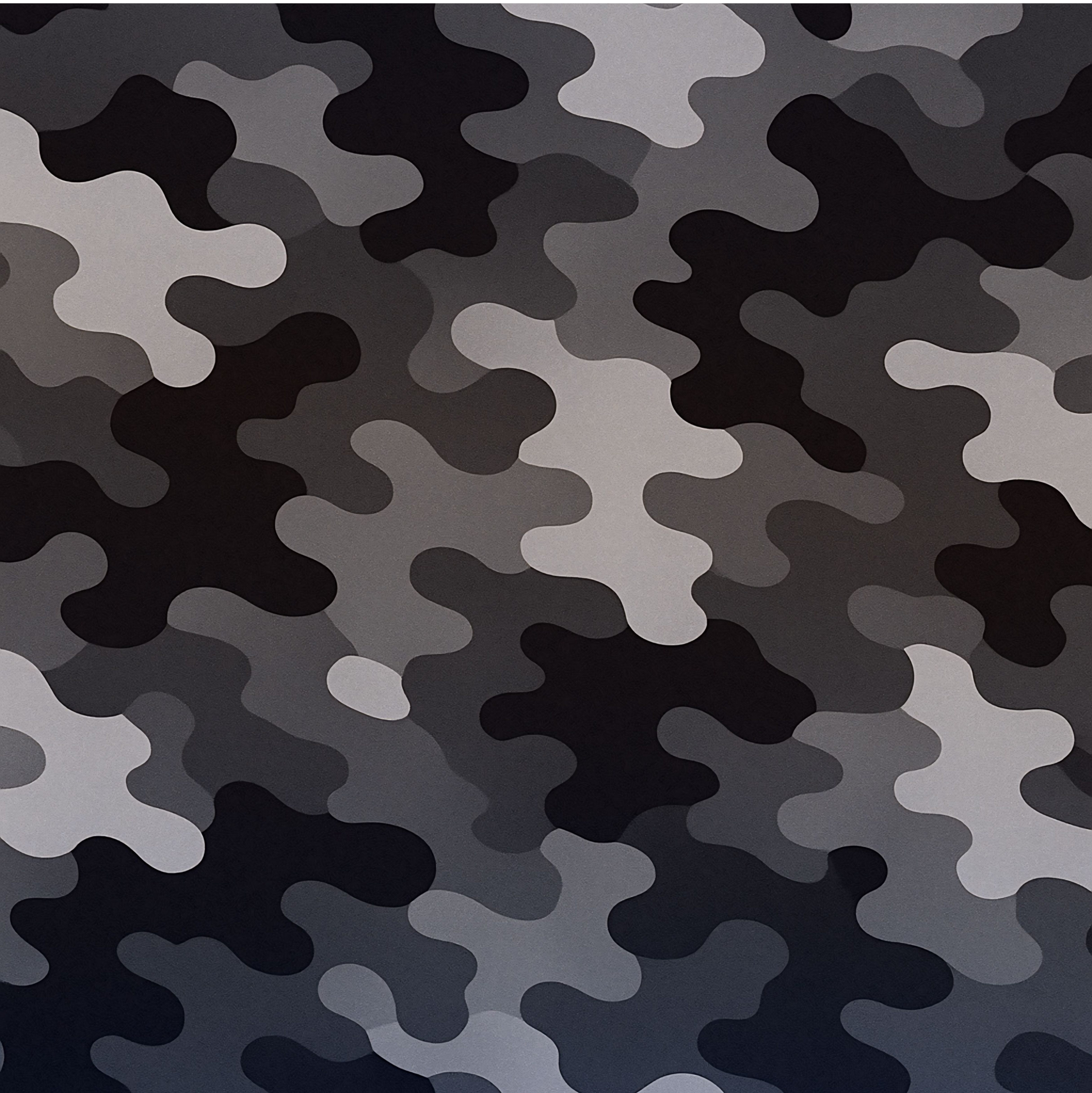 Iron Sight Golf – Grey Camo Over Black Performance Polo - Iron Sight Golf