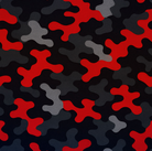 Iron Sight Golf – Red Camo Over Black Performance Polo - Iron Sight Golf