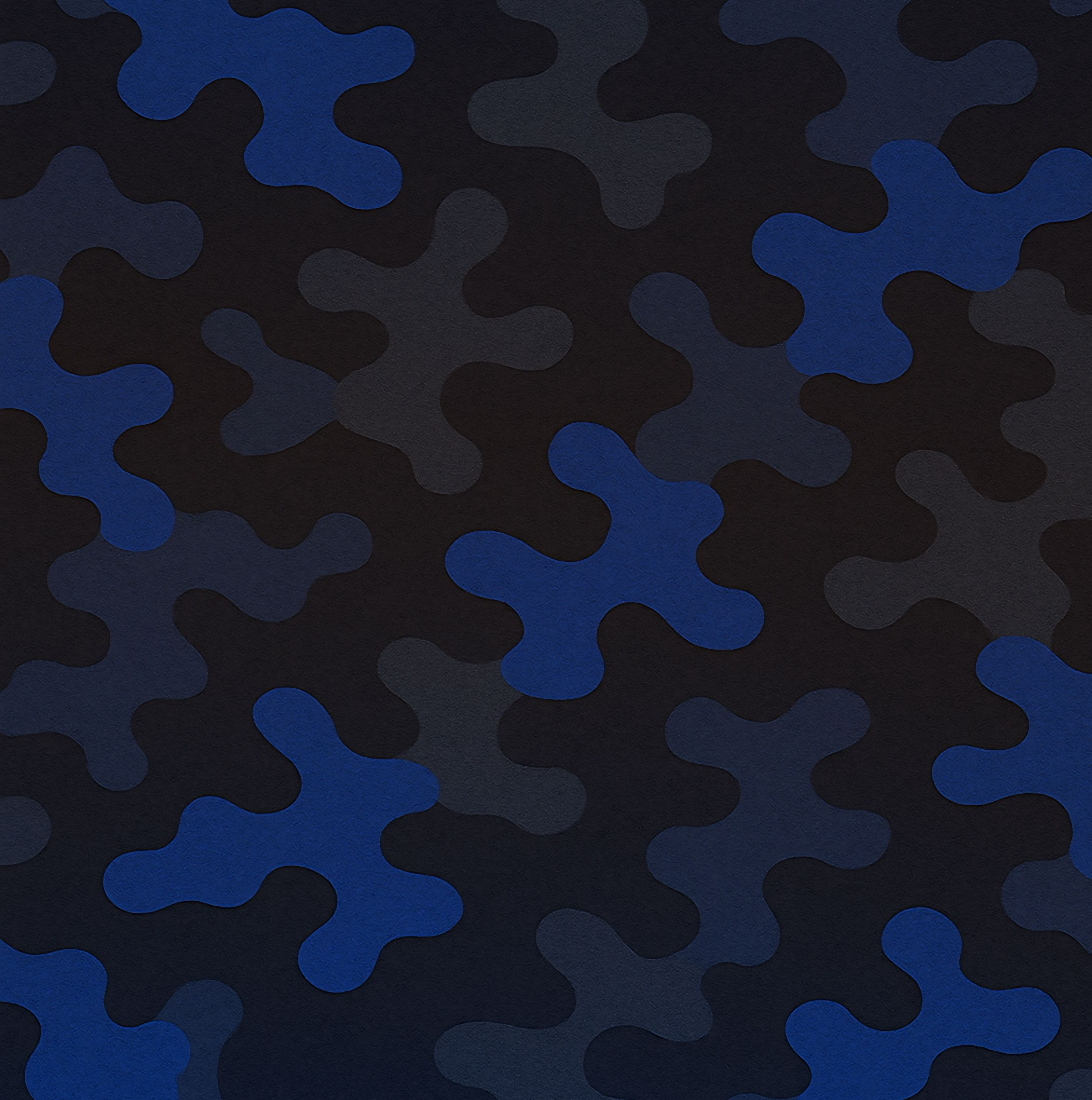 Iron Sight Golf – Blue Camo Over Black Performance Polo - Iron Sight Golf