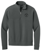Iron Sight Quarter Zip Warmer in Grey or Taupe with Black Logo - Iron Sight Golf