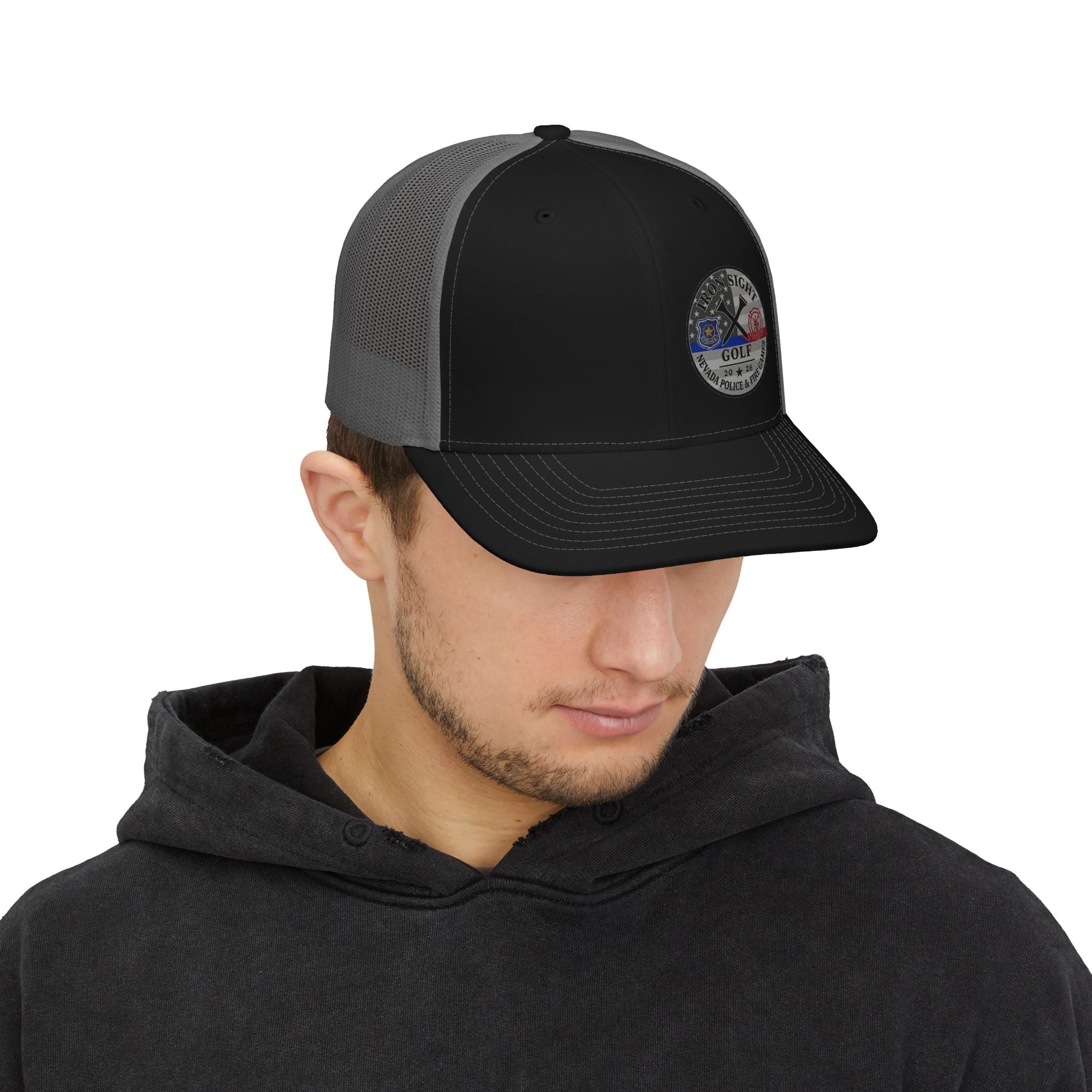 2026 Nevada Police and Fire Golf Game Snapback Hat - image 8