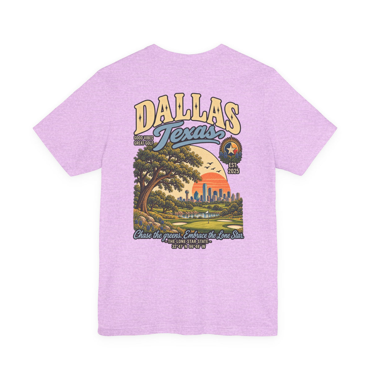 Dallas Texas Golf T-Shirt by Iron Sight Golf – product image 13