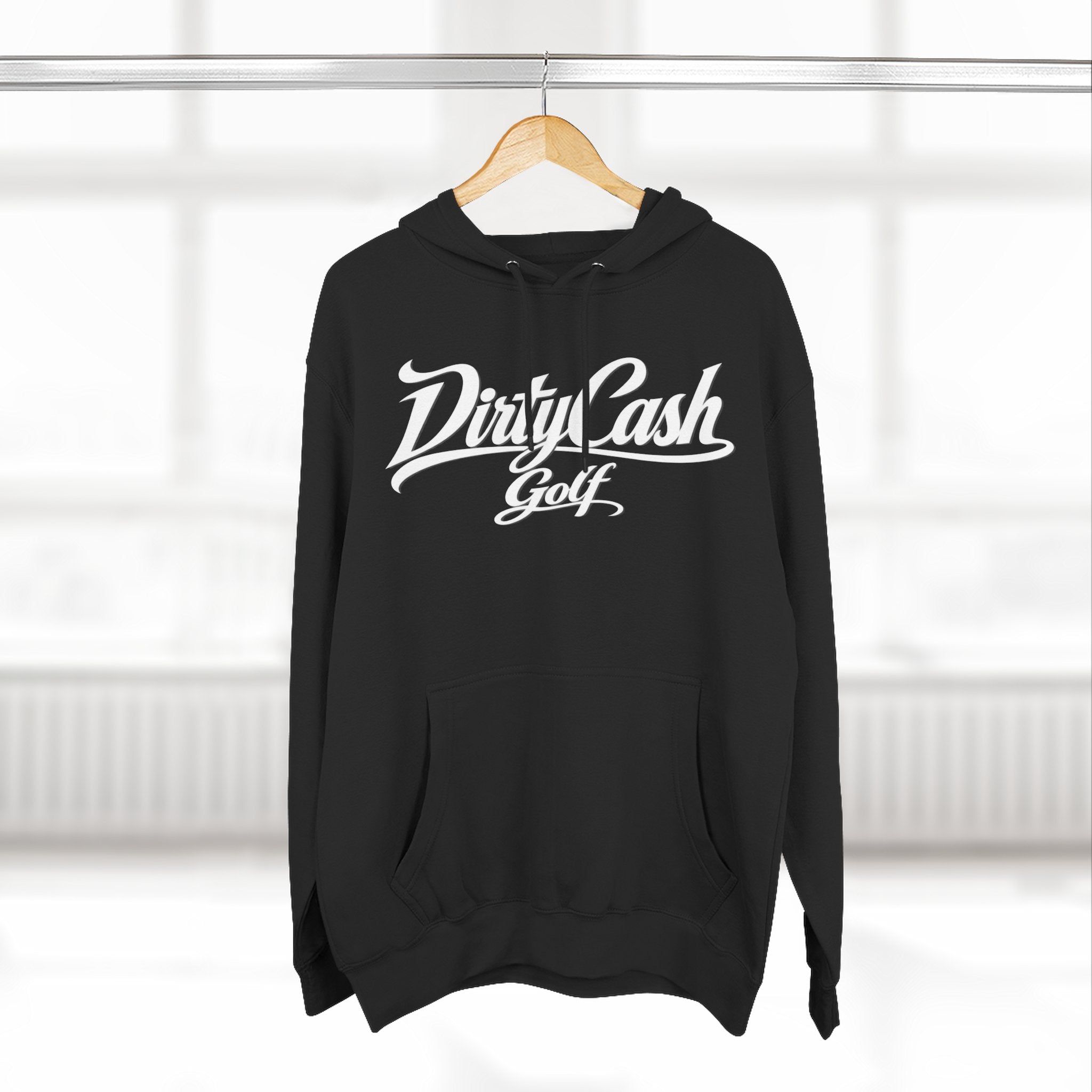 Dirty Cash Golf Vintage Script pullover hoodie by Iron Sight Golf