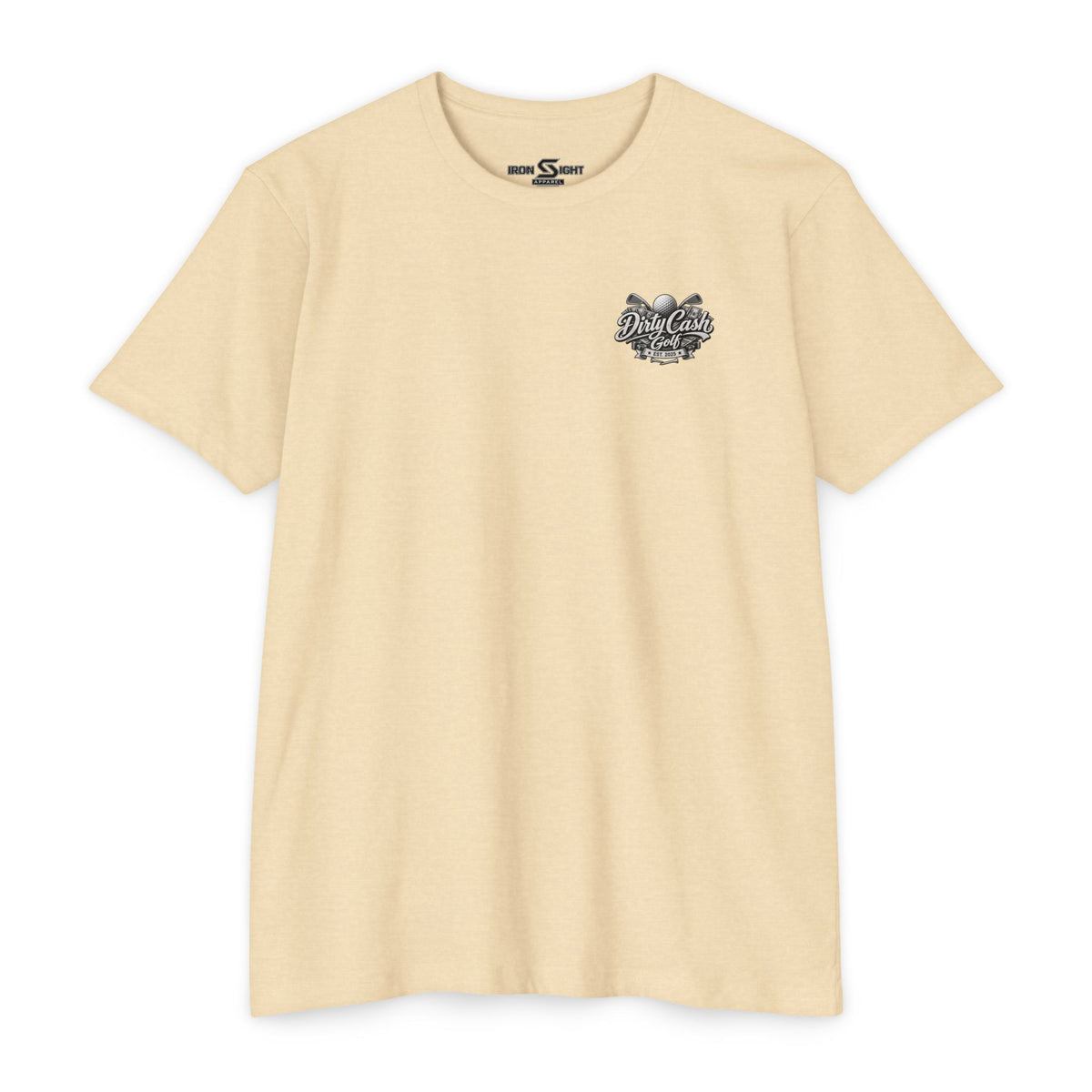 Dirty Cash Golf Pay Up Sucka golf T-shirt by Iron Sight Golf