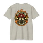 Firefighter 'Iron Sight Catching Fire' T-Shirt Printify