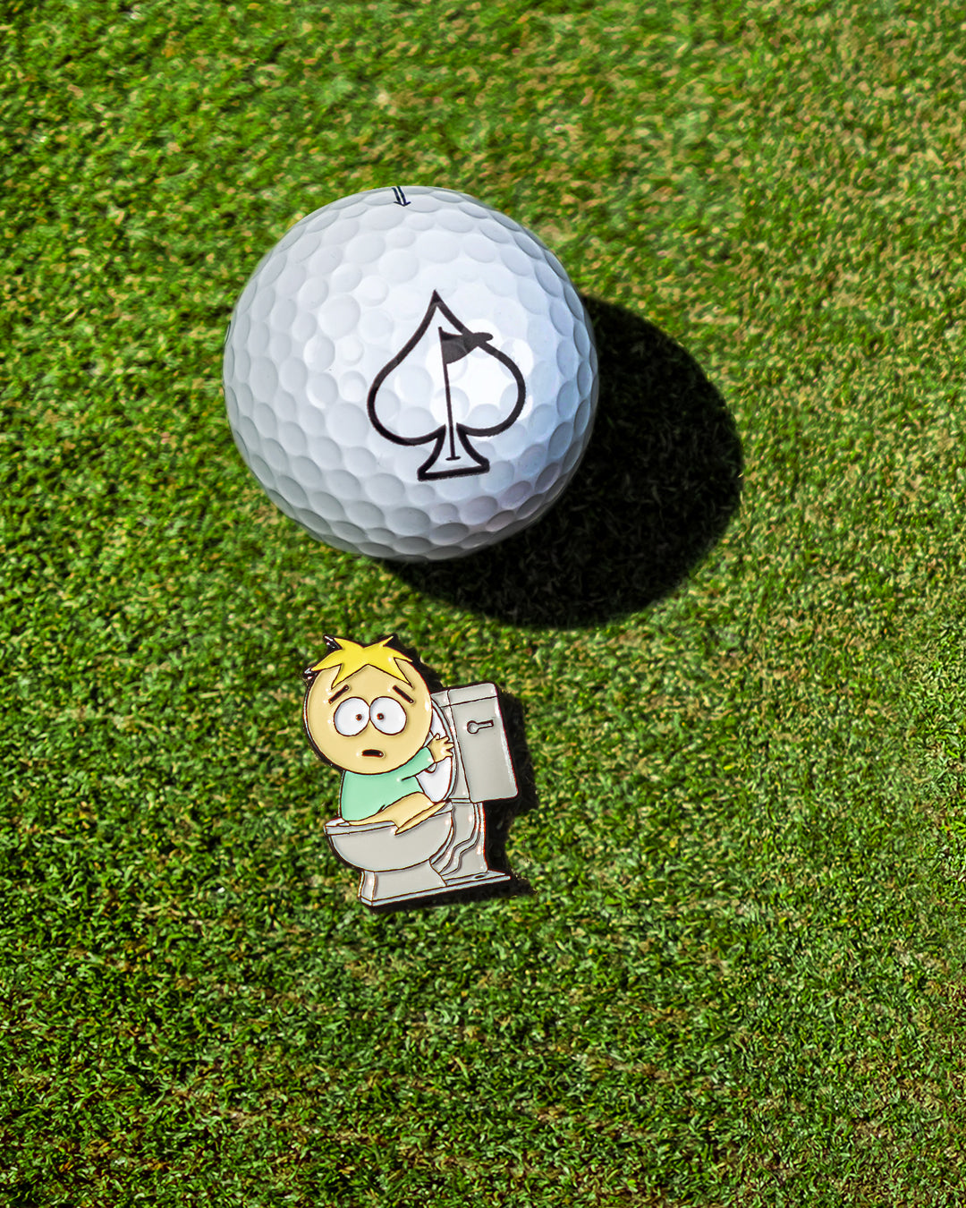 Pins and Aces South Park Butters golf ball marker product image