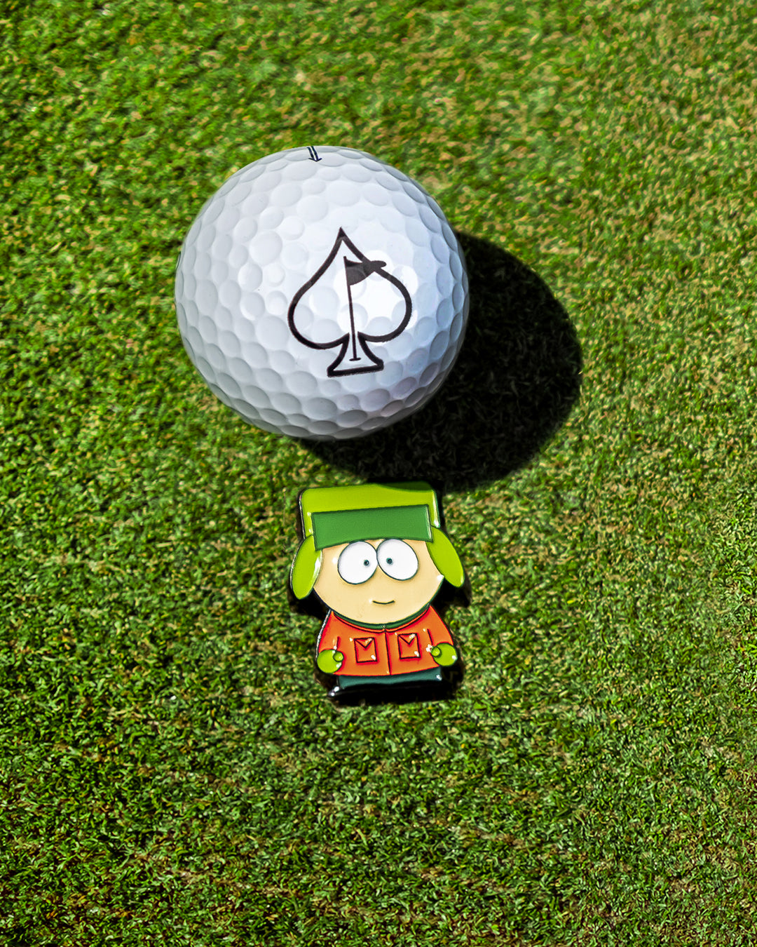 Pins and Aces South Park Kyle golf ball marker product image