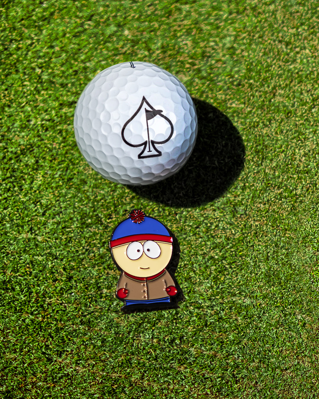 Pins and Aces South Park Stan golf ball marker product image