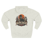 Dead Aim Halloween golf hoodie with skeleton graphic